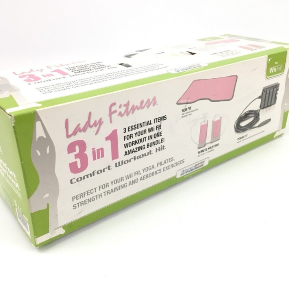 Lady Fitness Comfort Workout Kit Nintendo Wii in P